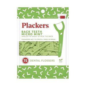 Plackers Back Teeth Micro Mint Dental Flossers